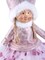 15" Snow Maiden Handmade Christmas Doll Holidays Doll, Snegurochka Doll, PINK